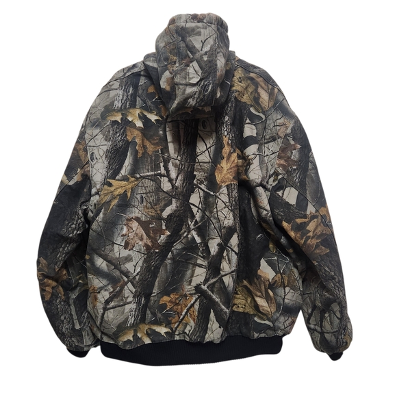 Vintage Y2K Carhartt Jacket 2XL J143 CMO Realtree Hardwoods Camo Active Outdoor - Picture 3 of 16